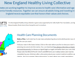 New England Healthy Living Collective Landing Page